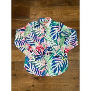 Loft Floral Button shirt 100% Cotton